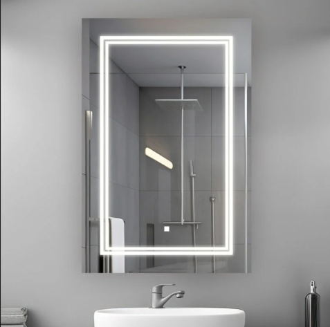 Rectangular LED Mirror